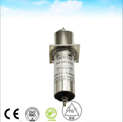 250VAC 25A Electrical Vacuum Power RF Feedthrough Capacitor for mri rf shielding