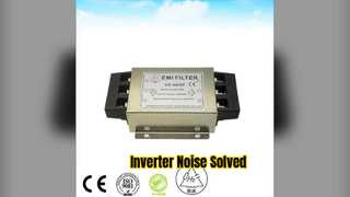 Filtro EMI de 380V 80A para ruido del inversor de 37KW